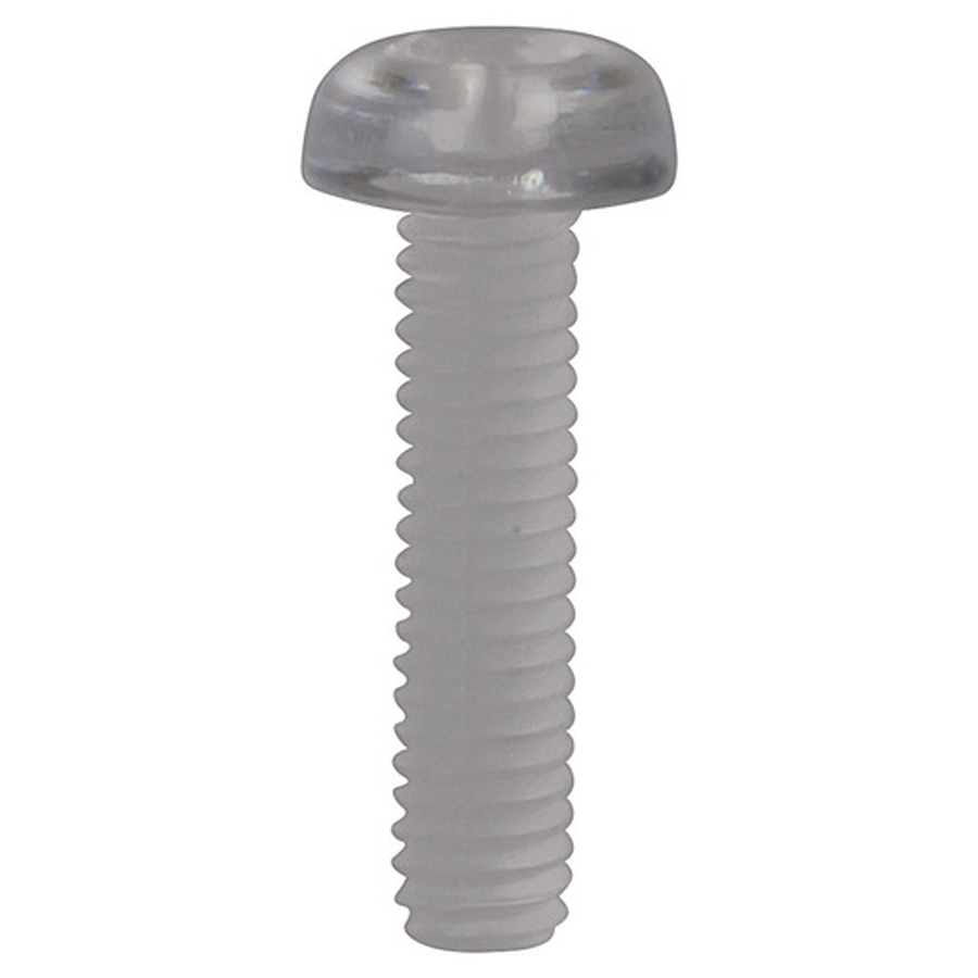 16mm x 4mm Nylon Screws - Pk.25 