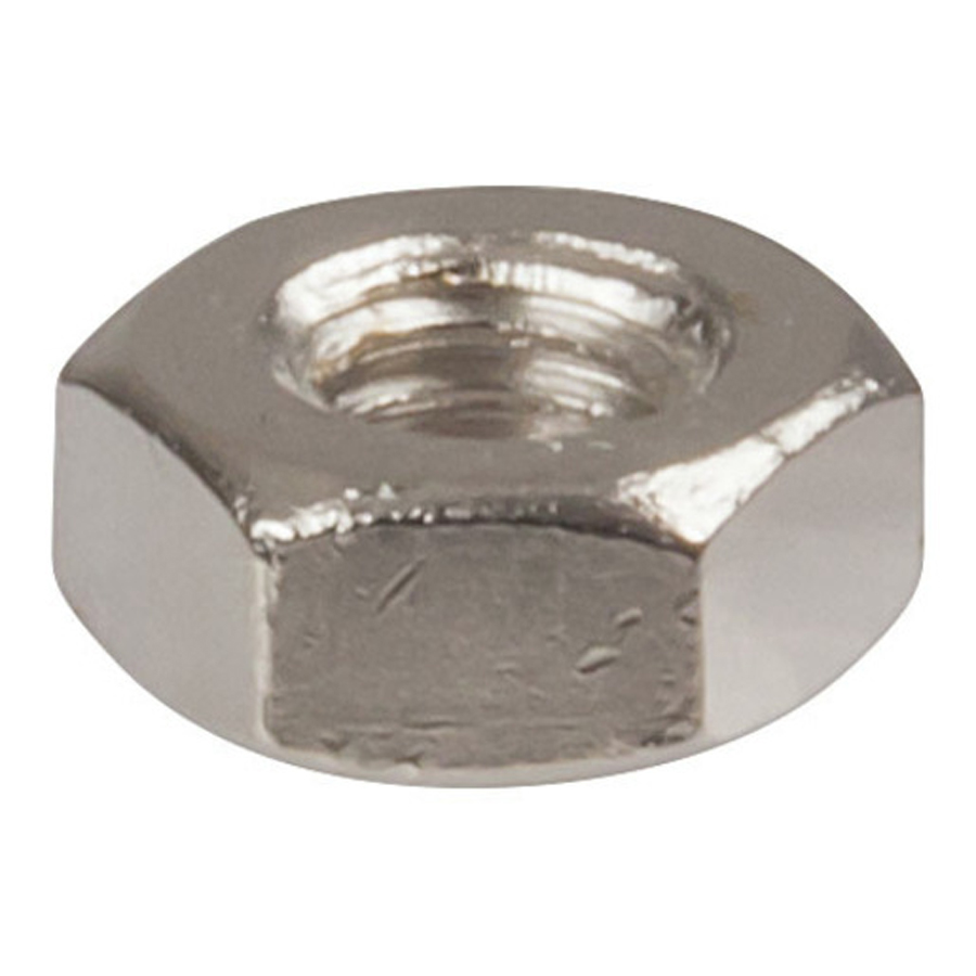 4mm Steel Hex Nuts - Pk.25 