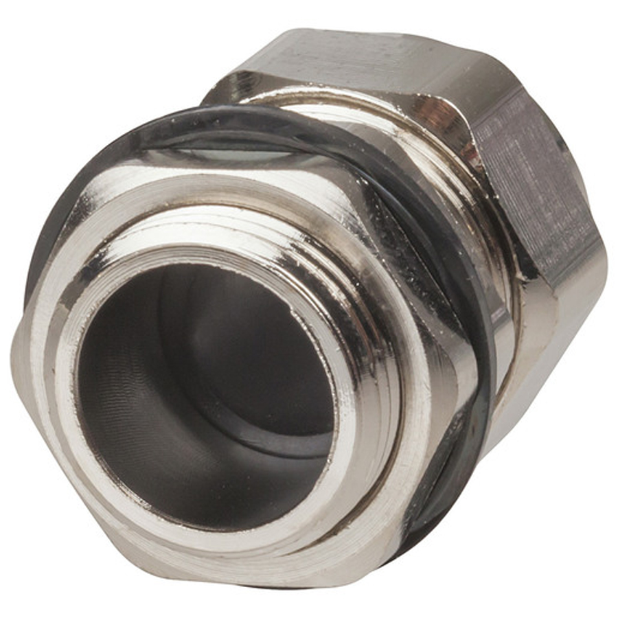 IP68 Nickel Plated Copper Cable Glands 6 to 12mm (Pack of 2) 