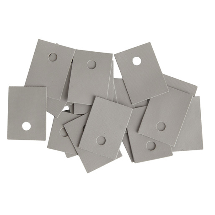 TO-220 Silicon Rubber Transistor Insulator - Pk.20 