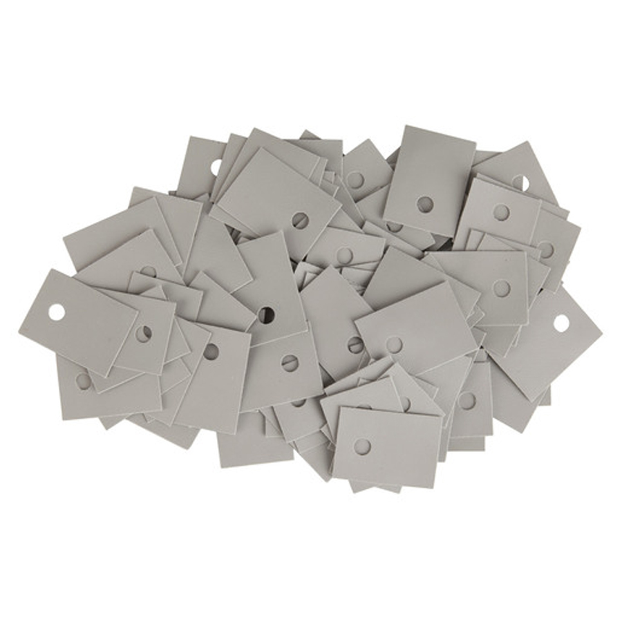 TO-220 Silicon Rubber Transistor Insulator - Pk.100 
