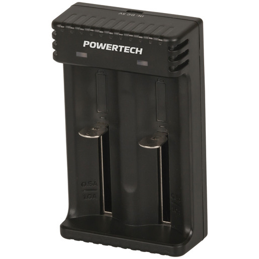 Dual Channel Li-ion Ni-MH Battery Charger 