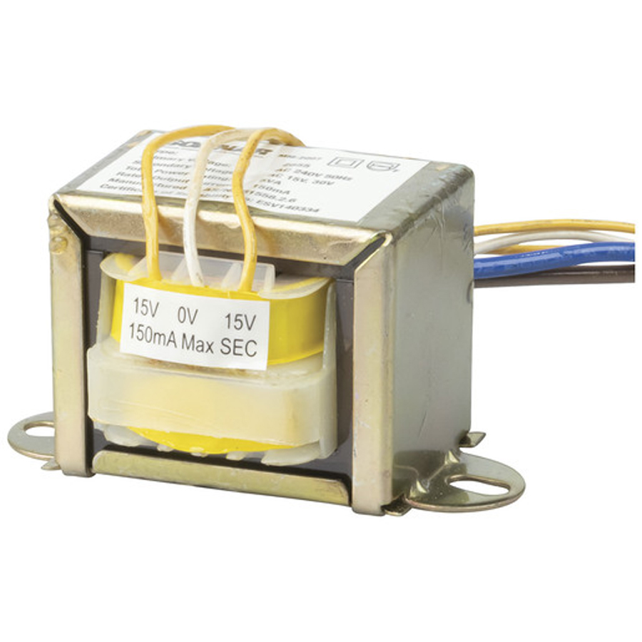 30V CT, 4.5VA 150mA Centre Tapped - Type 2855 Transformer 