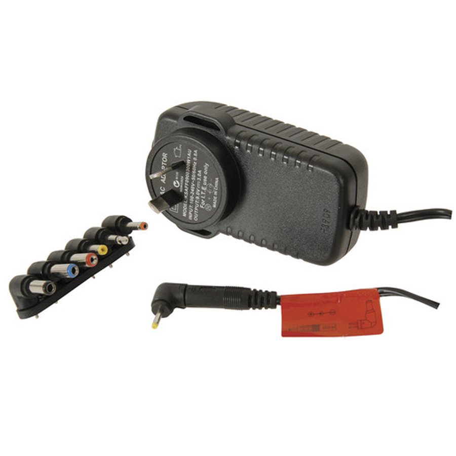 9V DC 3A Power Supply 7DC Plugs 