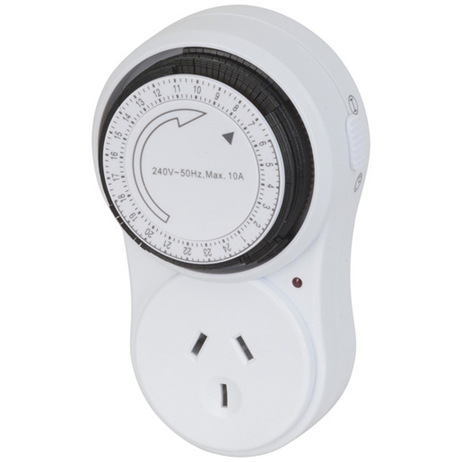 24 Hour Mechanical Timer A-N Switch 