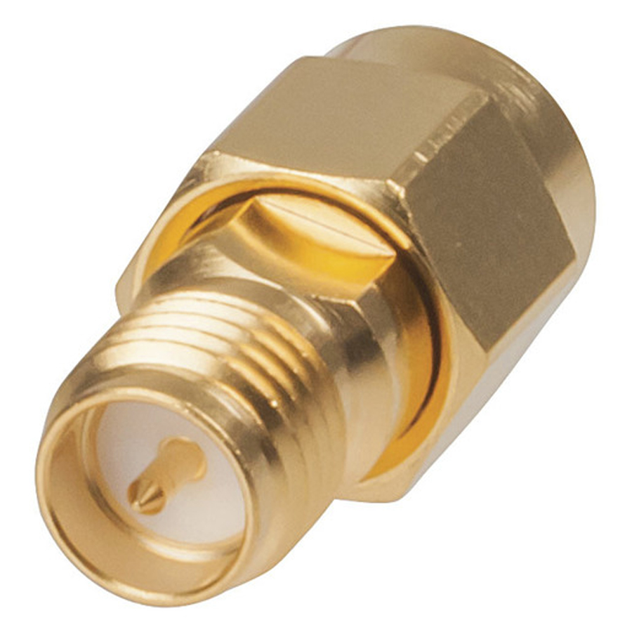 SMA Plug to Reverse SMA Socket Adaptor 