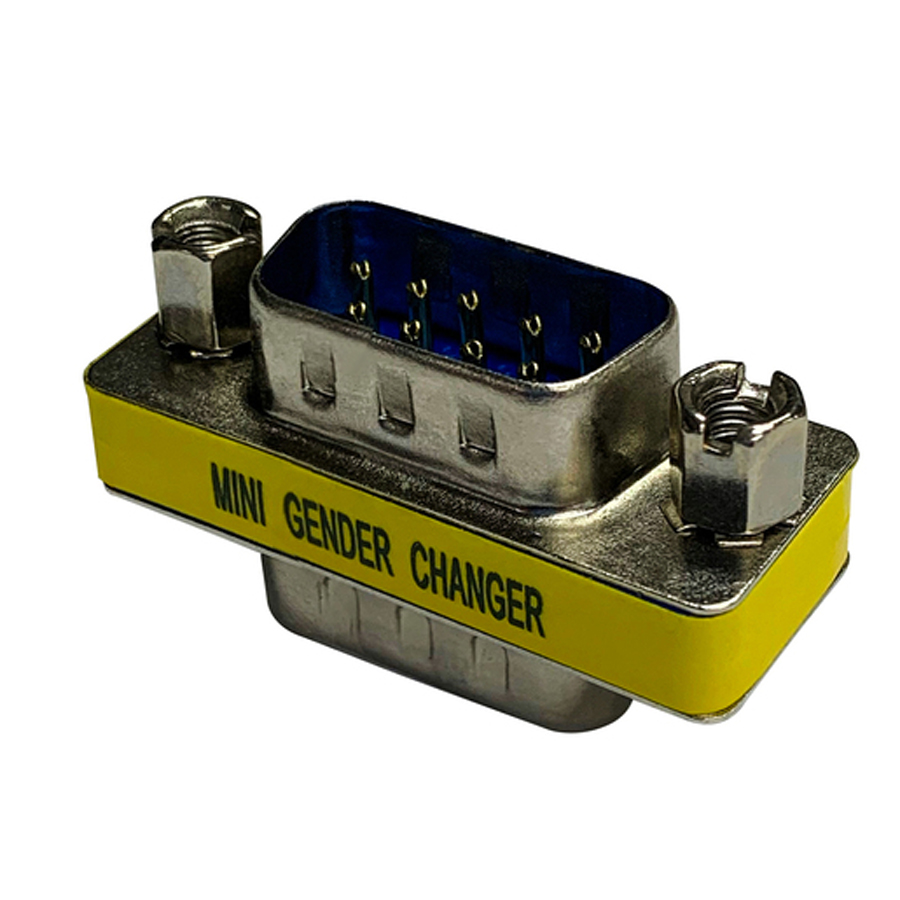D9 Male to D9 Male Computer Adaptor 