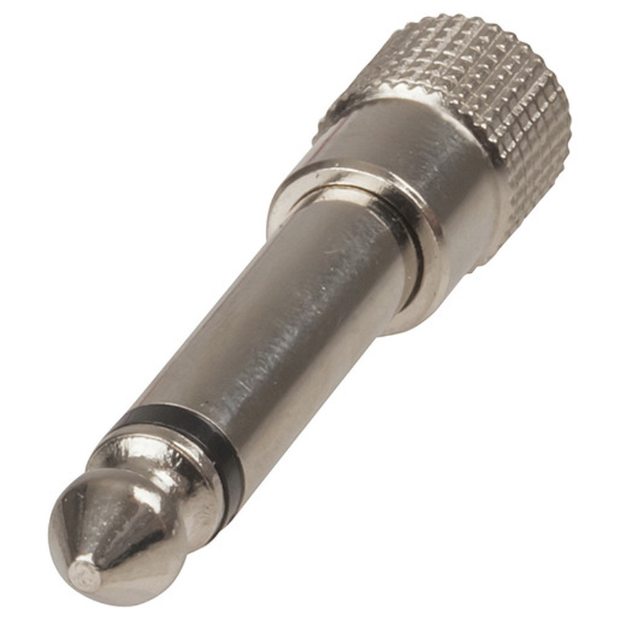 3.5mm Mono Socket to 6.5mm Mono Plug Adaptor 