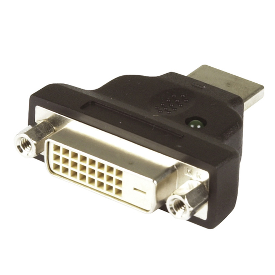 HDMI Plug to DVI-D Socket Adaptor 