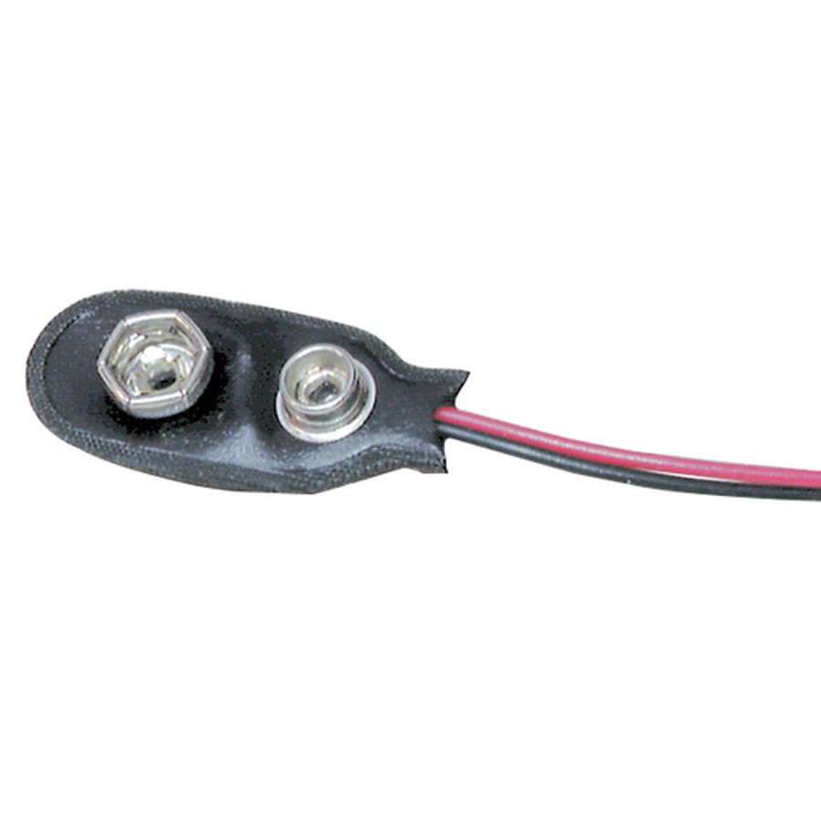 9V Battery snap - Standard 