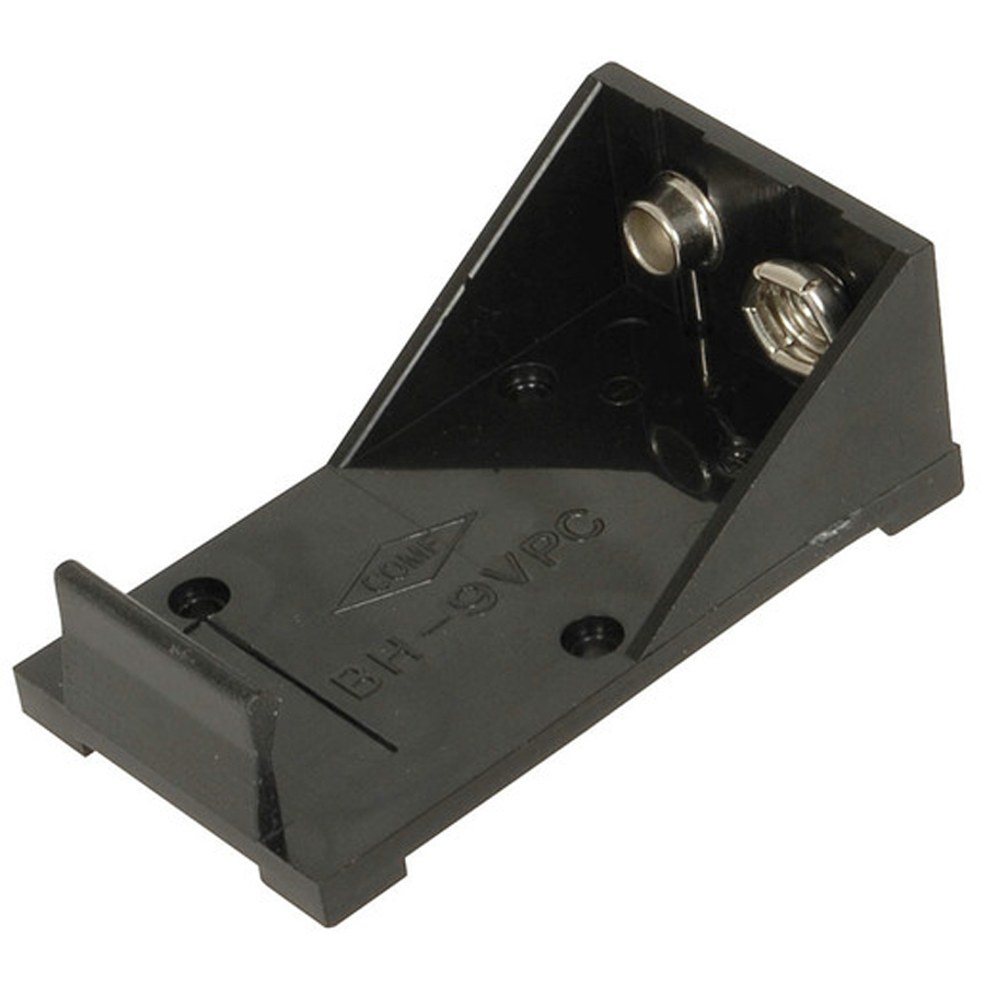 PC Mount 9V Battery Holder 