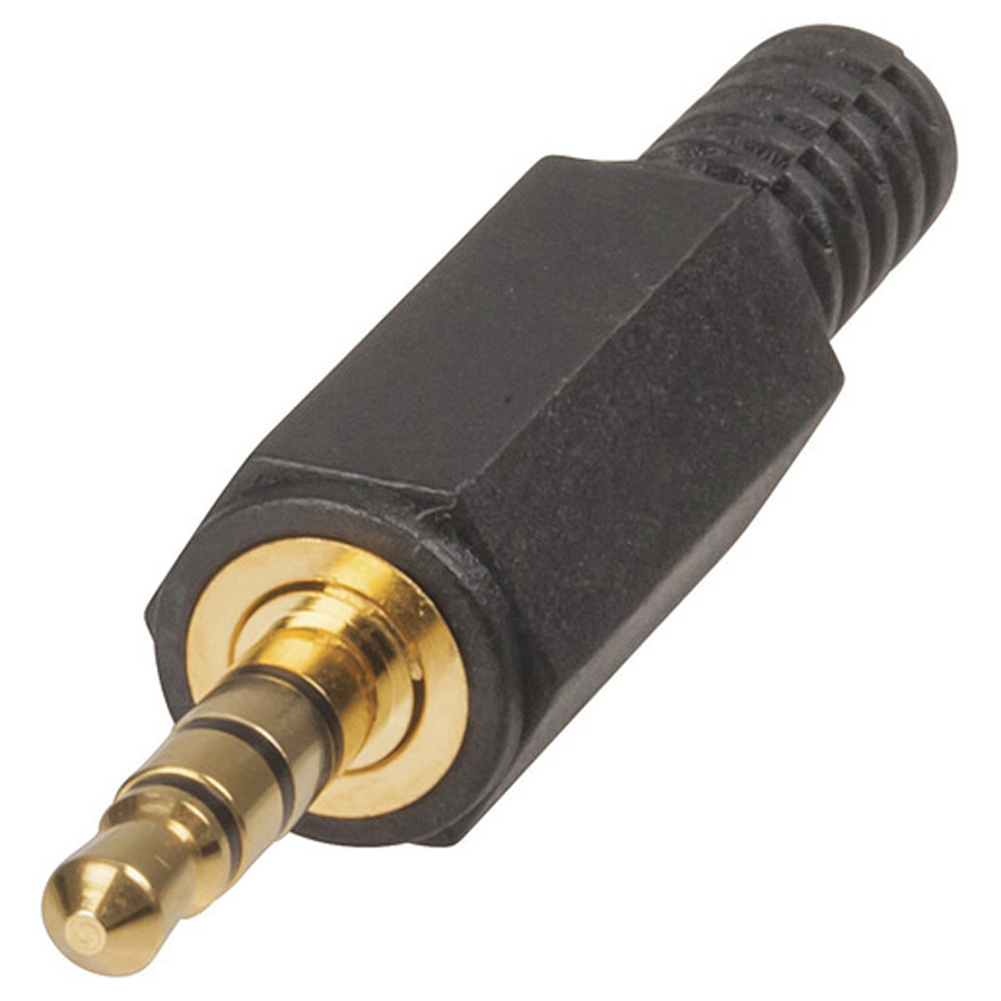3.5mm Gold Plug - 4 pole 