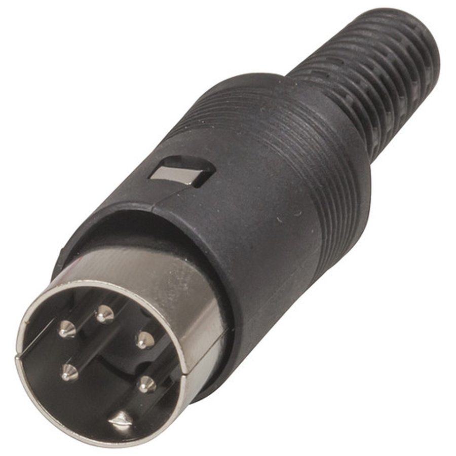 5 Pin DIN Line Plug 240 