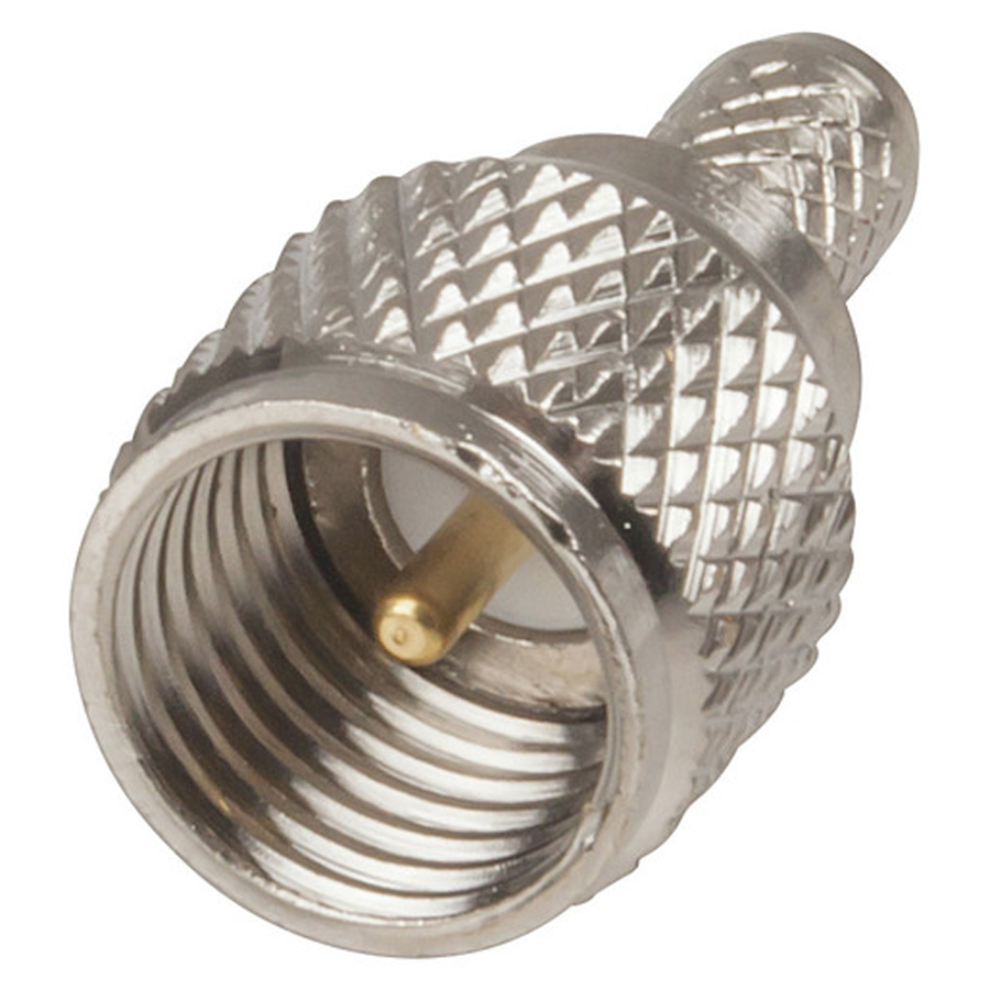 Mini UHF Male Crimp Plug - Suits RG58U 