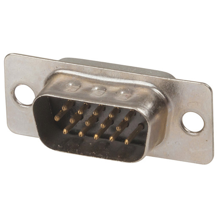 DB15HD Male Connector - Solder 