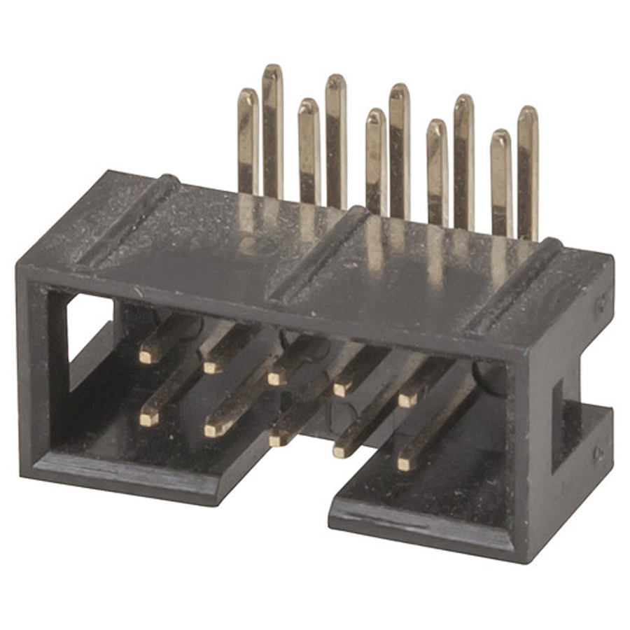 10 Pin IDC Right Angle Header 