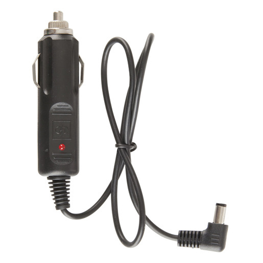 Car Power Cable with 2.1mm DC Plug - 0.5m 