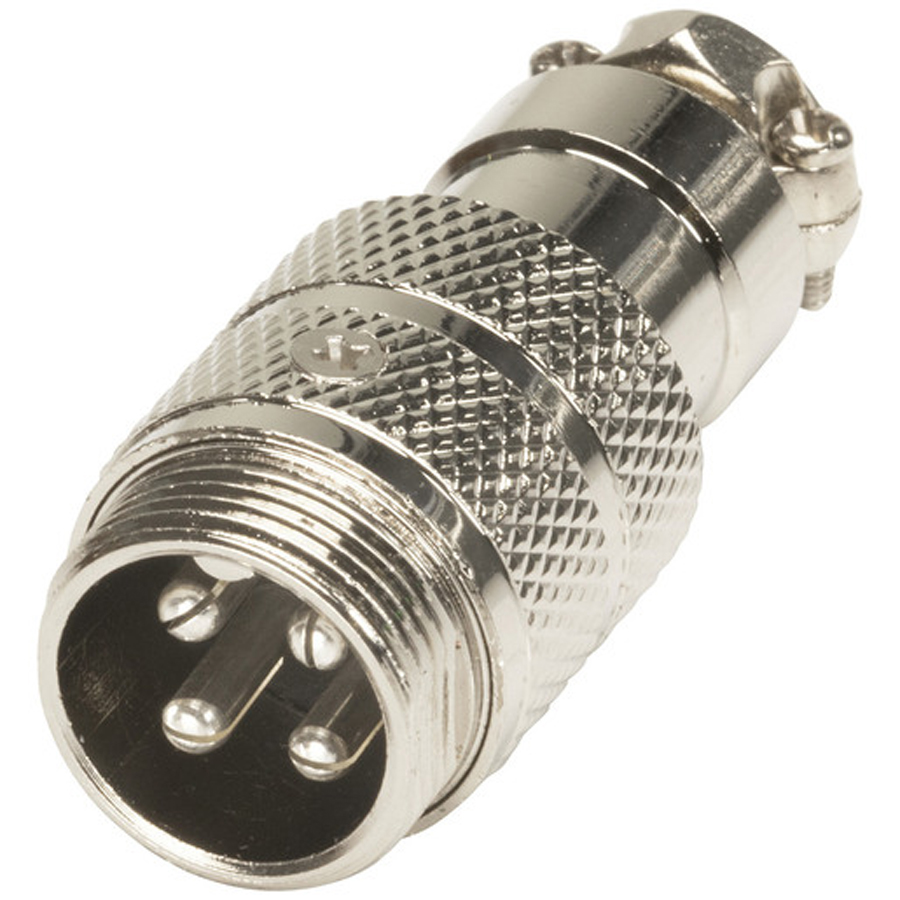 4 Pin Line Male Microphone Connector 