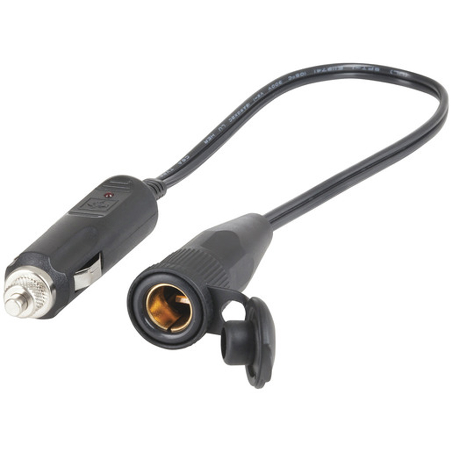 Cigarette Plug to Merit Socket Adaptor Cable 
