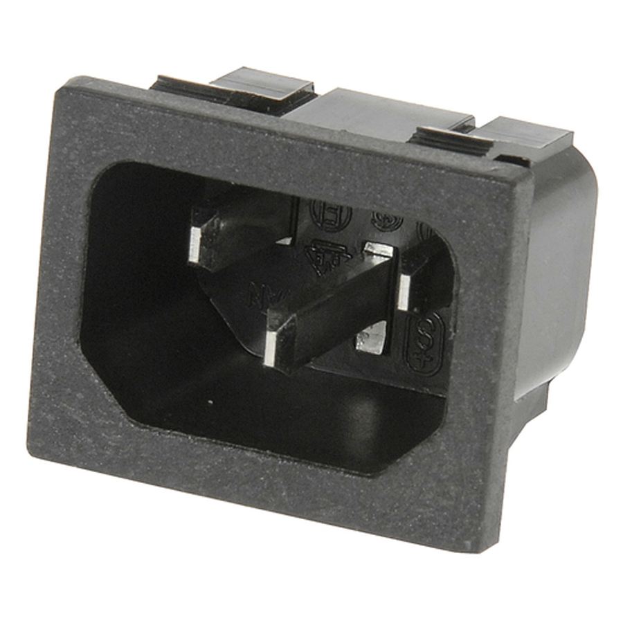 Snap-In IEC Mains Socket 