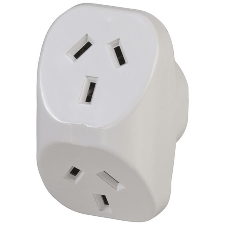 Mains Double Adaptor (Standard) 