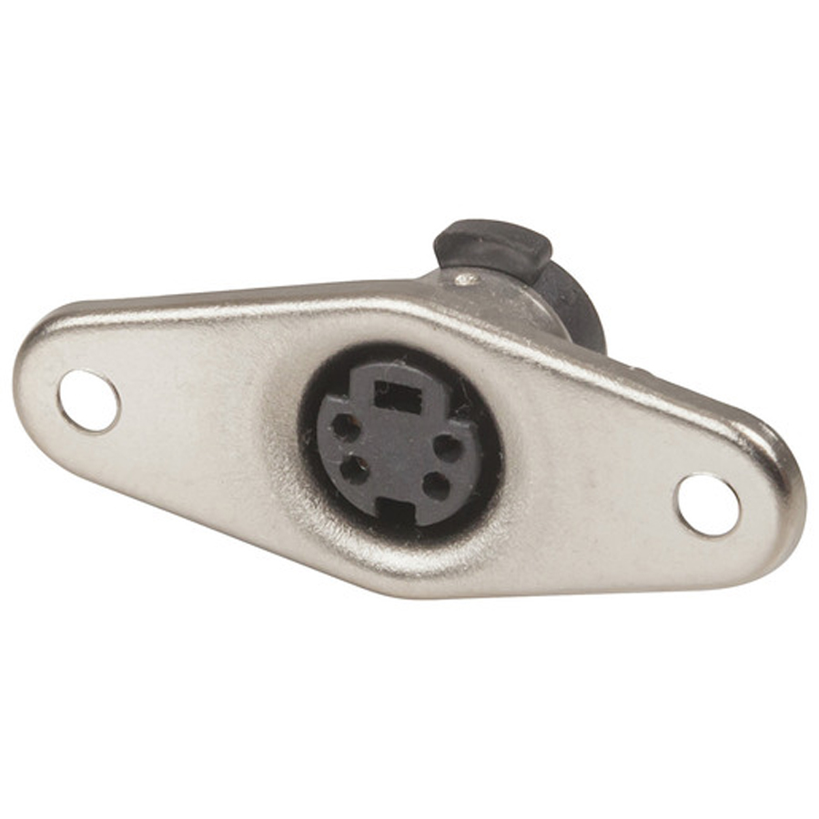 4 Pin MINI DIN  S-VHS PANEL Socket 