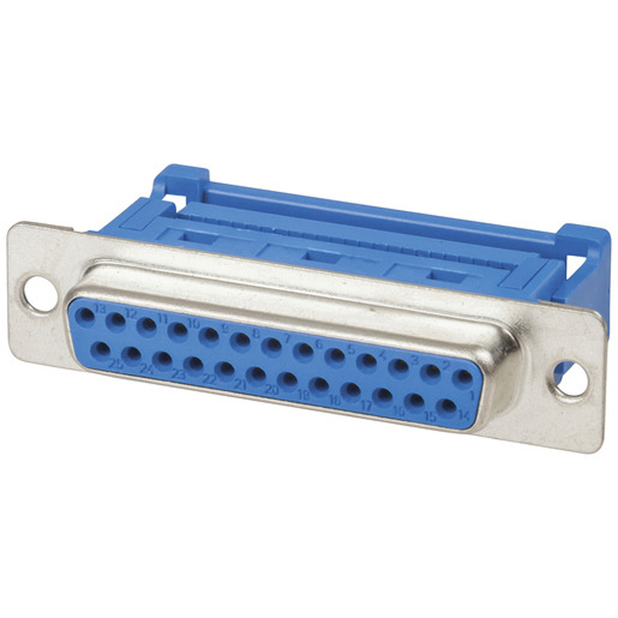 DB25 Female IDC Connector 