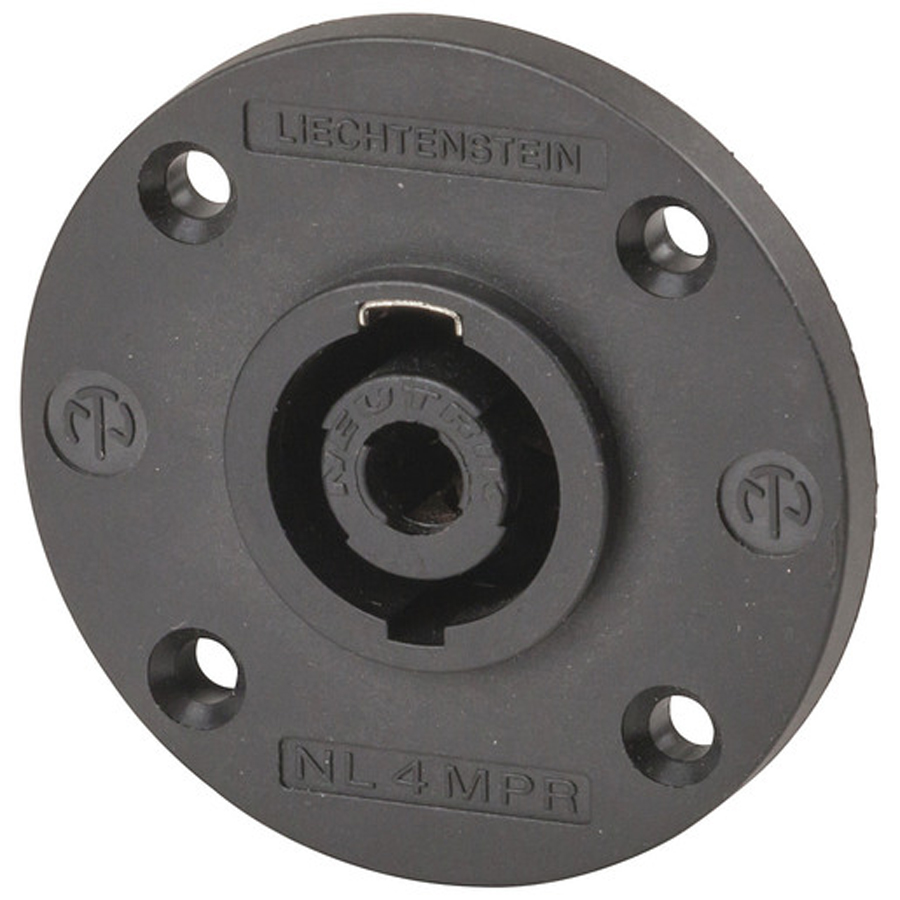 ROUND SPEAKER BIN Chassis MOUNT PLASTIC 
