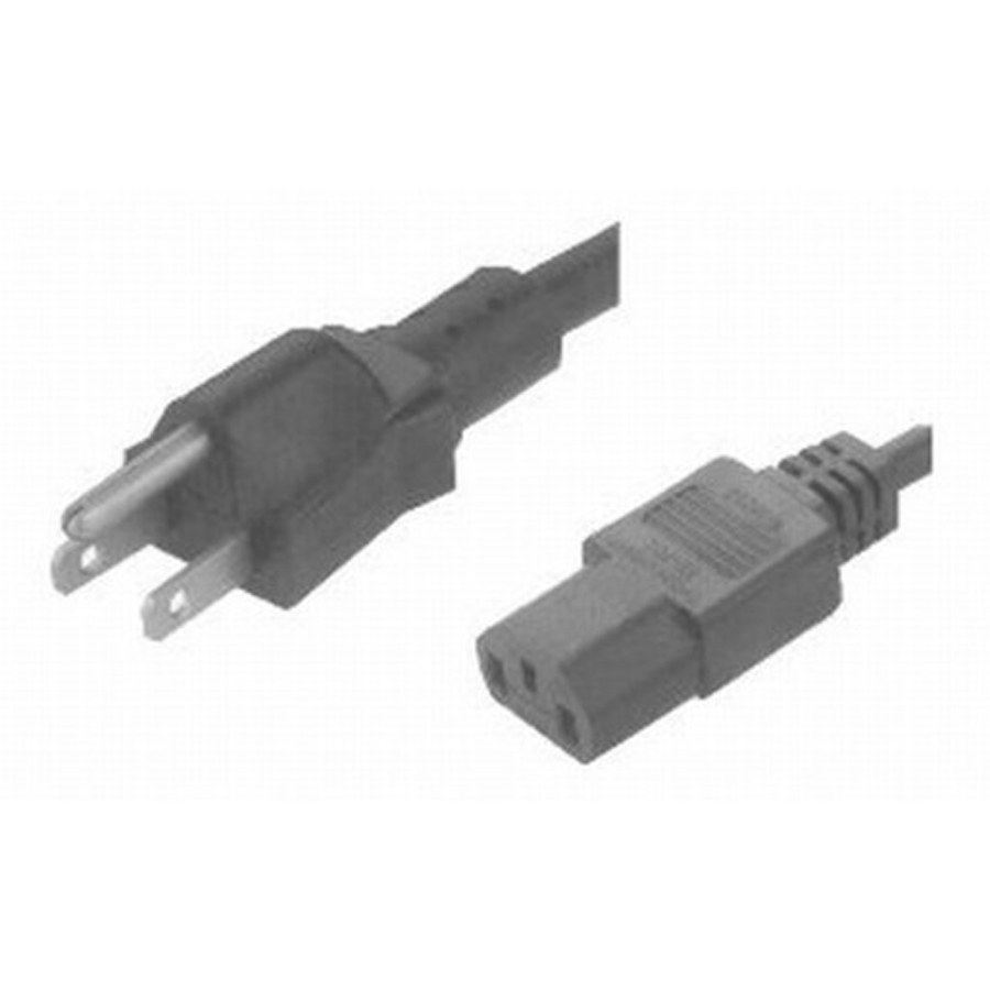 3pin USA Plug to IEC C13 Female - 1.8m 