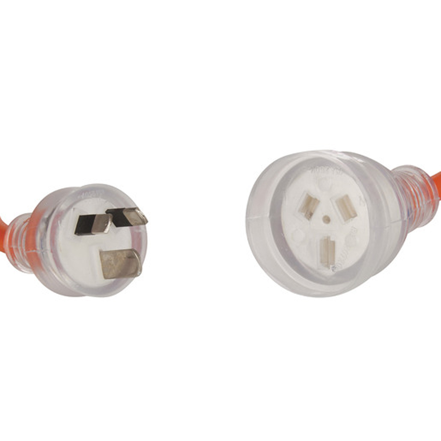 10m Heavy Duty 15A Mains Extension Cable 
