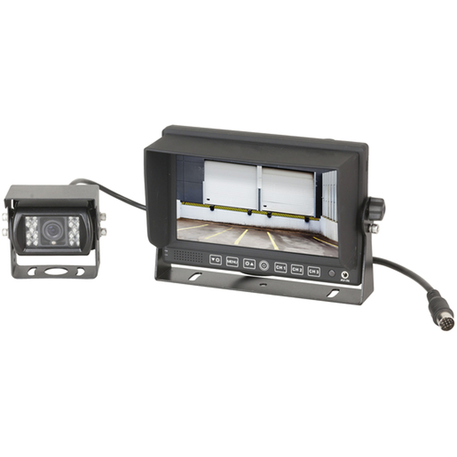 Wired Reversing Camera Kit with 7" LCD Screen 