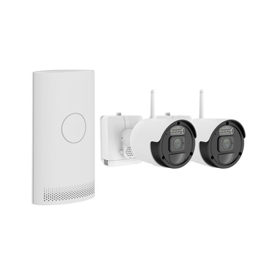 Concord 8 Channel Wireless NVR Kit with 2x 2K Battery Cameras 