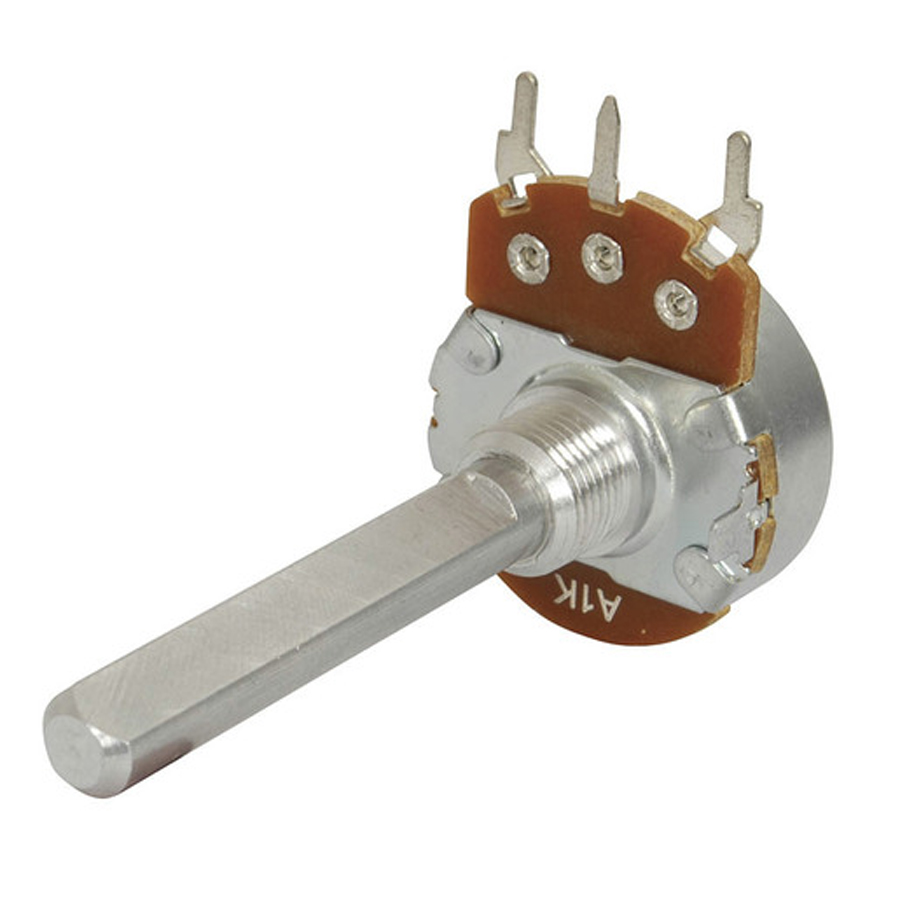 500 Ohm Linear (B) Single Gang 24mm Potentiometer 
