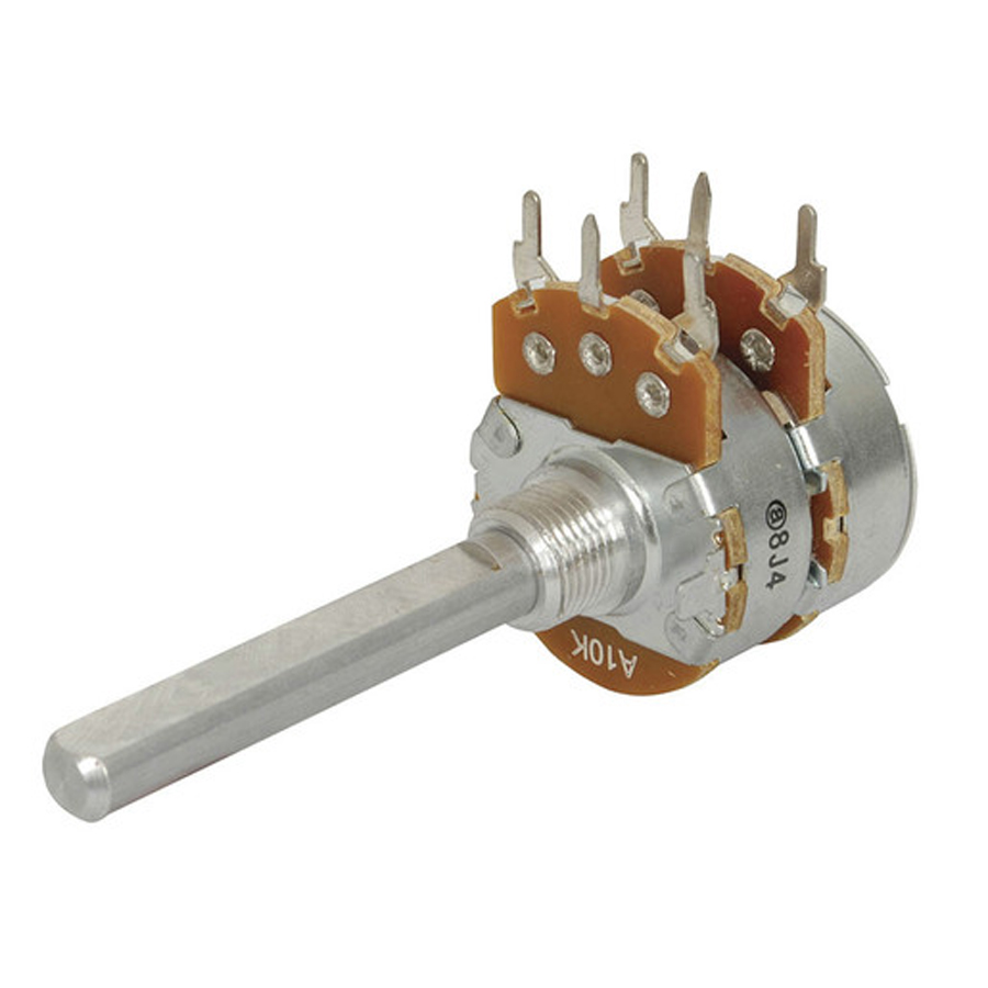 25k Ohm Linear (B) Double Gang 24mm Potentiometer 