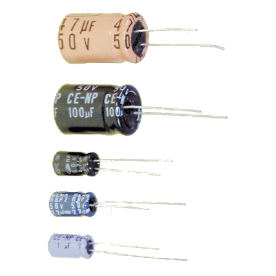 100uF 50V Bipolar Electrolytic Capacitor 