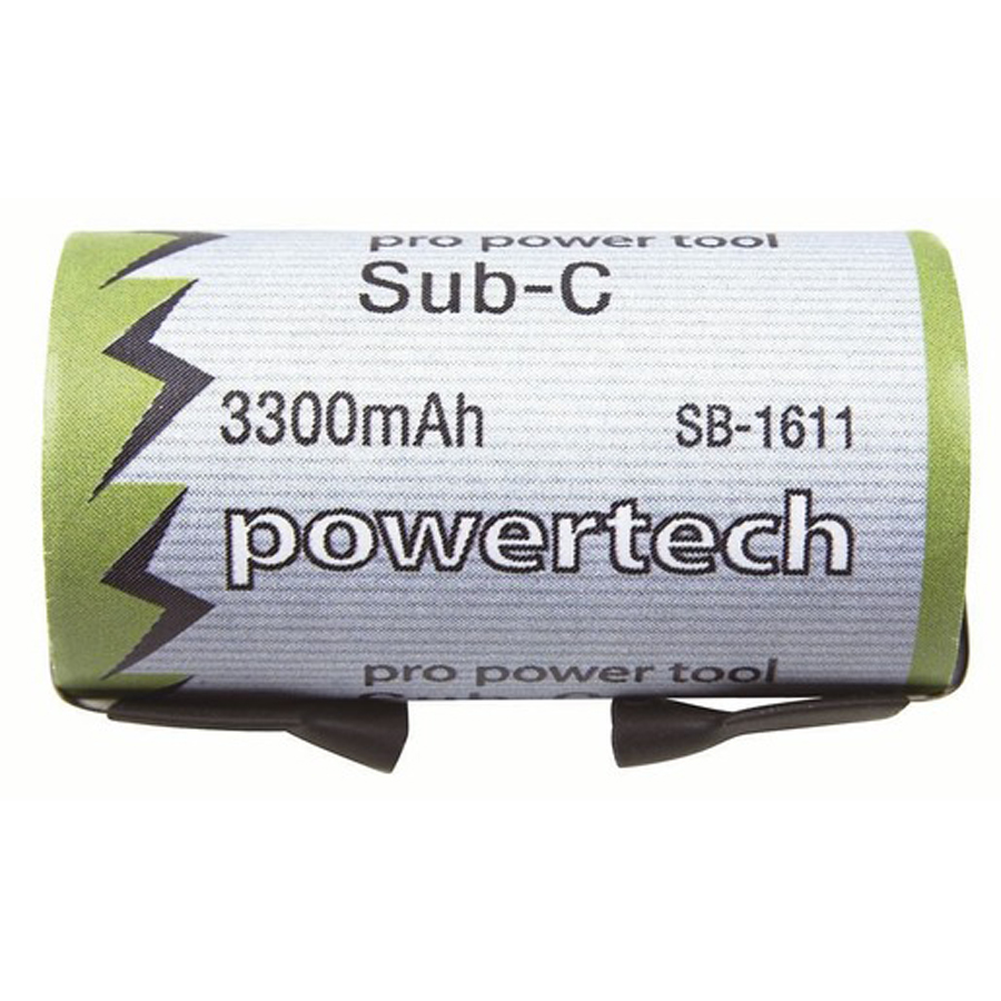 1.2V High Discharge 3300mAh Sub C Ni-MH Battery 