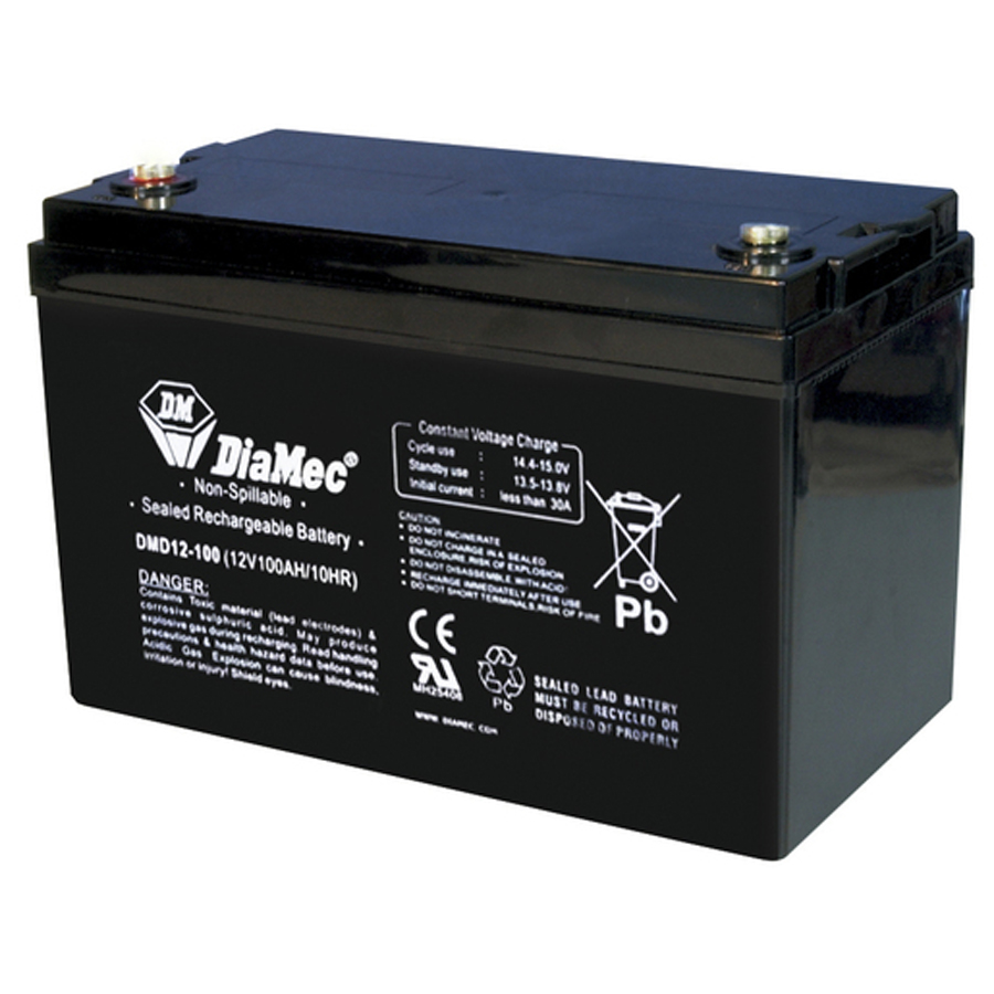 12V 100Ah AGM Deep Cycle Battery 