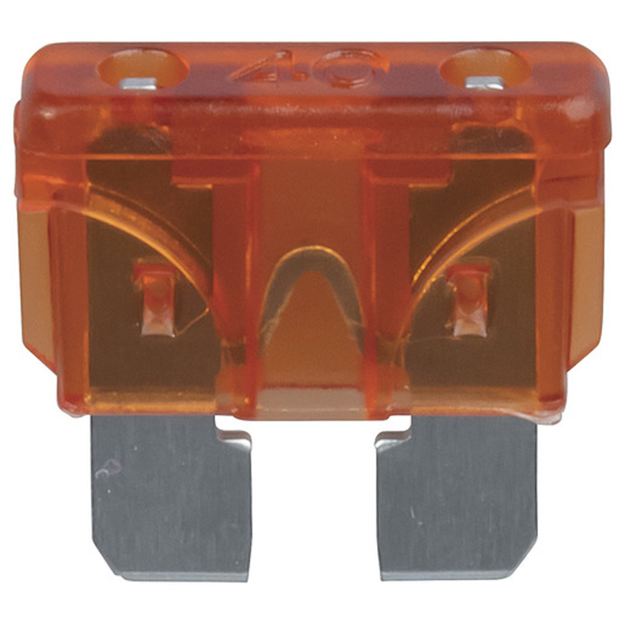 40 Amp Blade Fuse - Orange (Dark) 