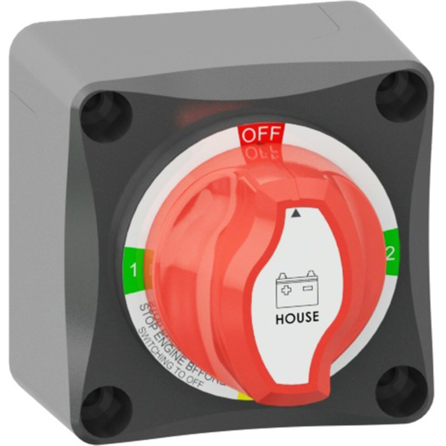4-Position 200A Battery Isolator Switch with AFD 