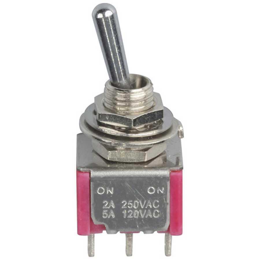 DPDT Miniature Toggle Switch - Solder Tag 