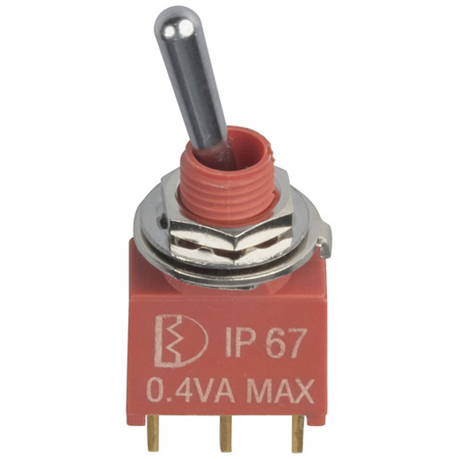 Sealed Mini Toggle Switch 2A 250VAC 