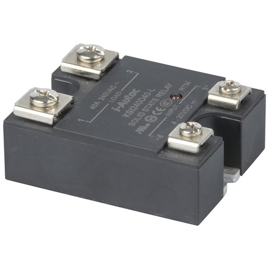 Solid State Relay 4-32VDC Input, 240VAC 40A Switching 