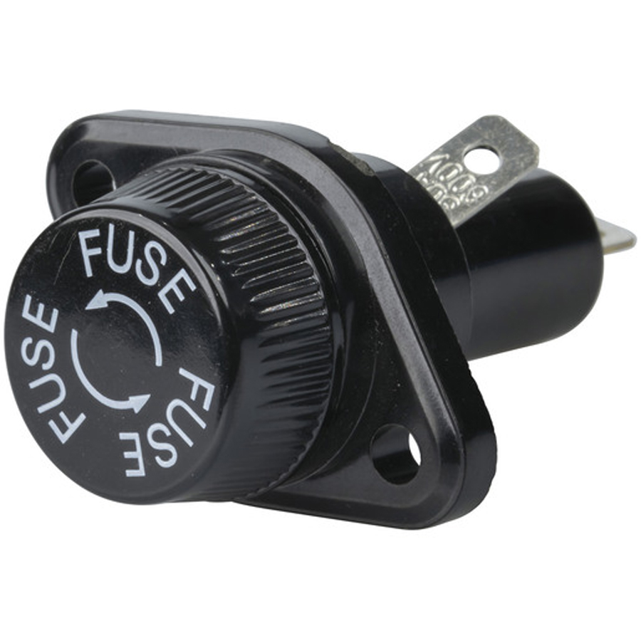 Low Voltage 30A 5AG Panel Mount Fuse Holder 