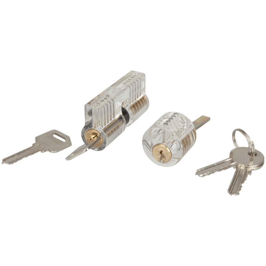2 Piece Cylinder Practice Locks 