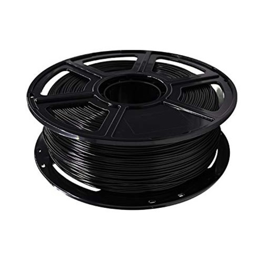 1.75mm Black Flashforge PLA Filament 600g Roll 