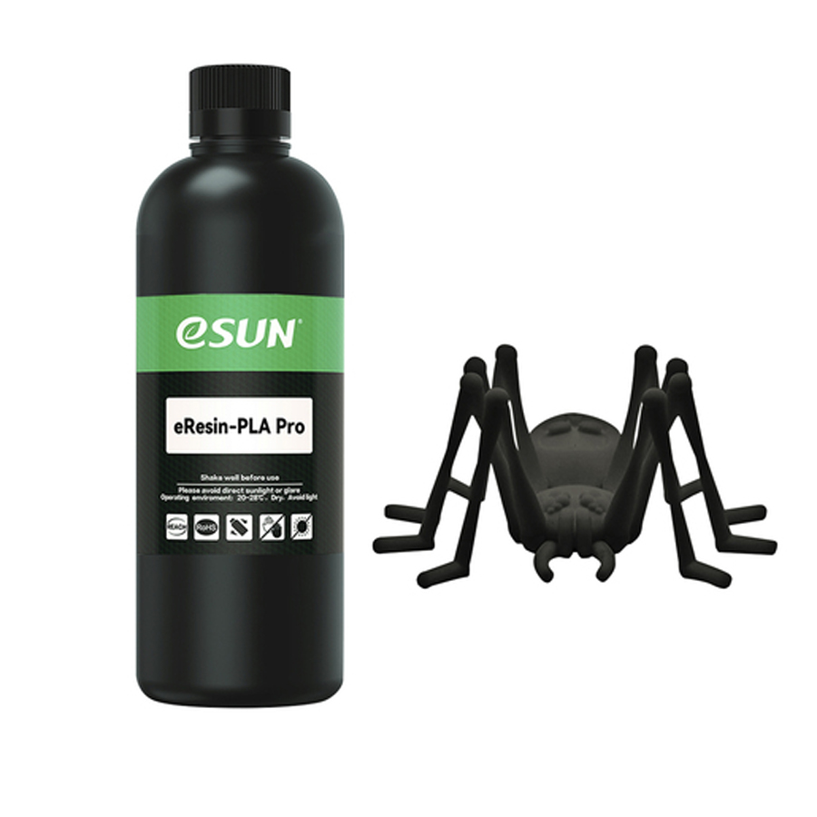 eSUN Black 1kg Pla Pro Resin for Photon Resin 3D Printers 