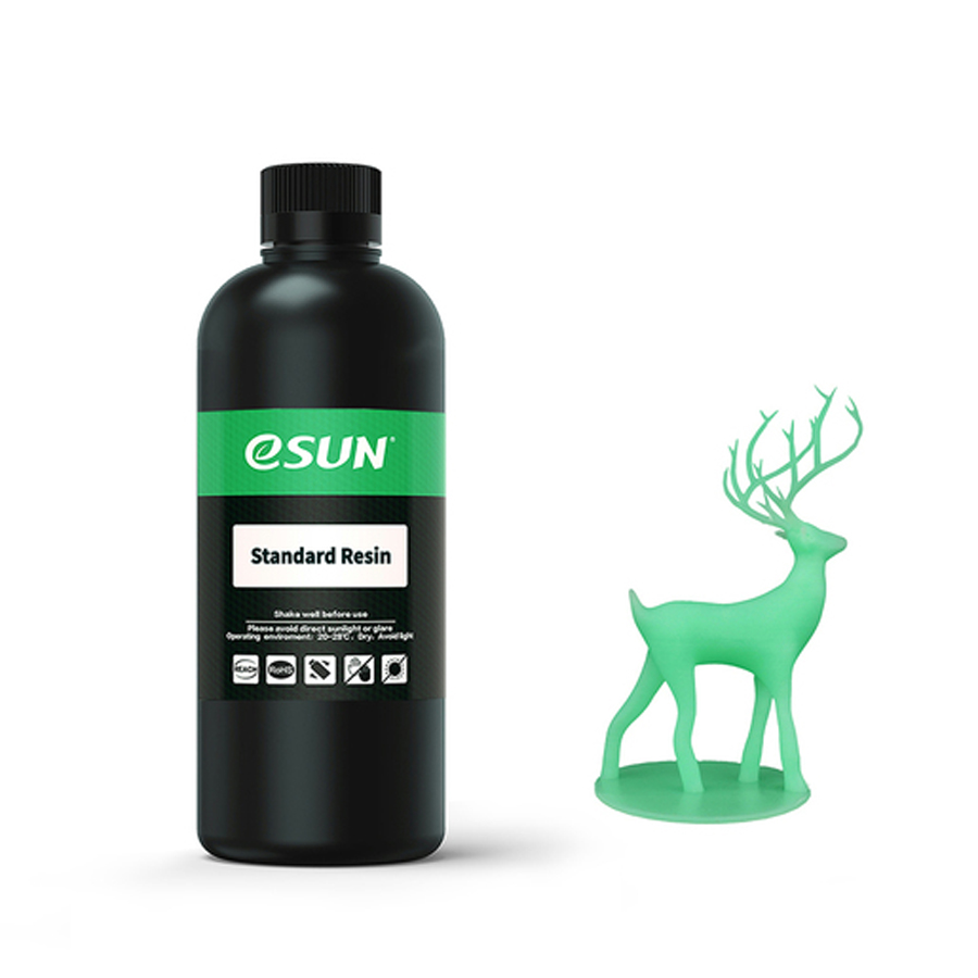 eSUN Grass Green 500g Standard Resin for Resin 3D Printers 