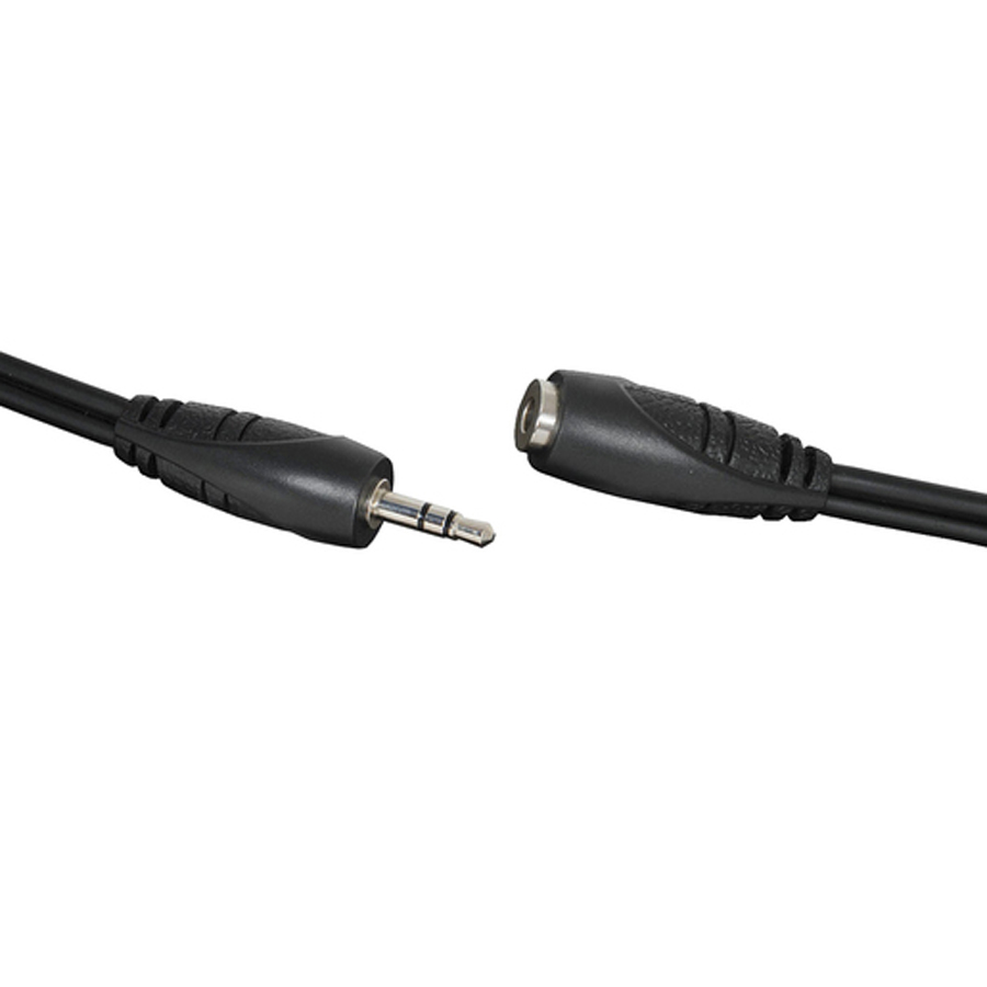 Audio Cable Stereo 3.5mm Plug to 3.5mm Socket 