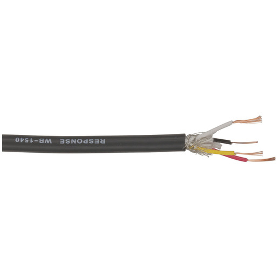 4 Core Screened Professional Microphone Cable - Sold per metre - Sold per metre 