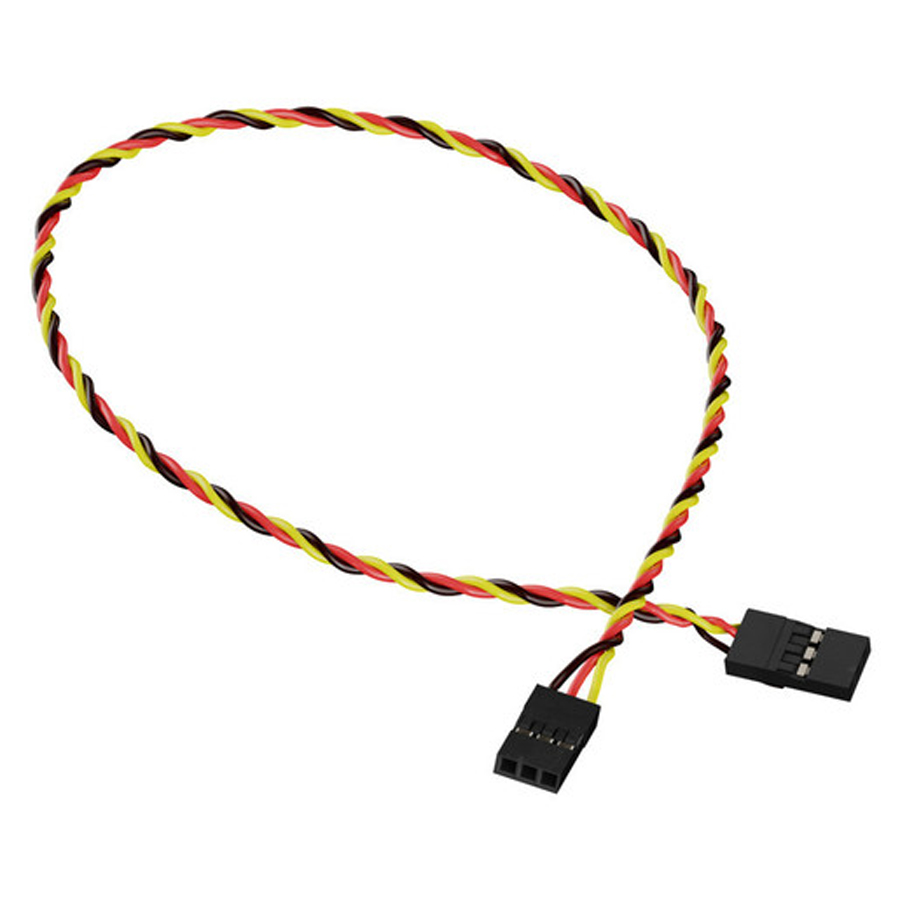 30cm Plug to Plug Servo Leads (Pack of 5) 
